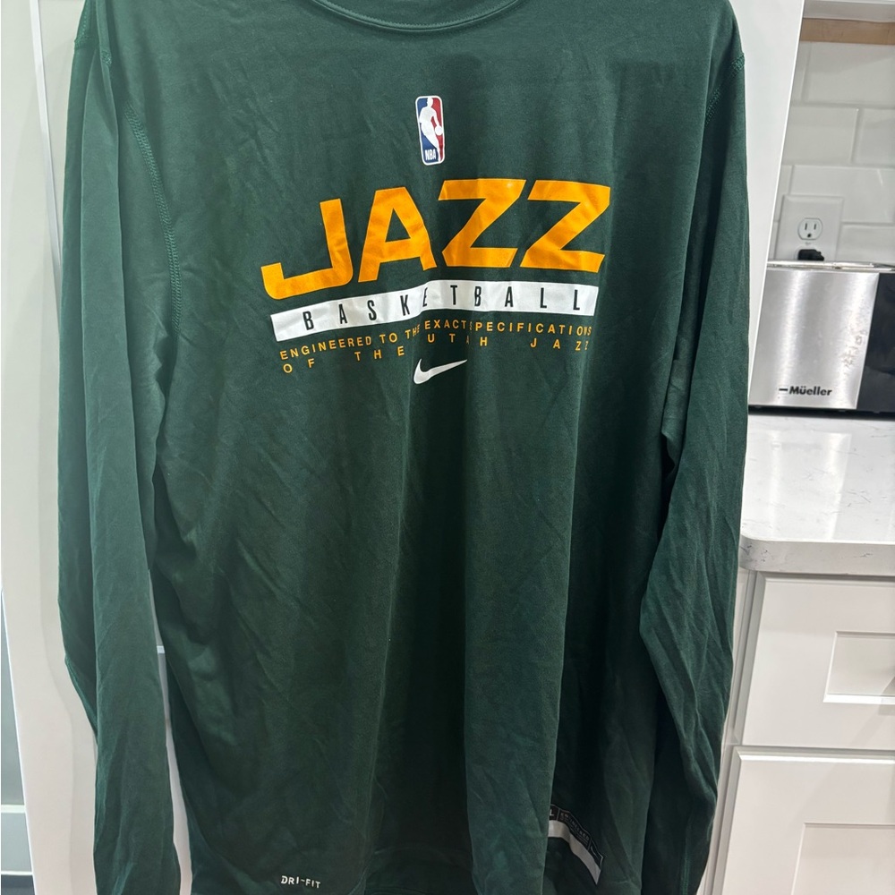 Utah Jazz Dri-Fit Nike Long Sleeve